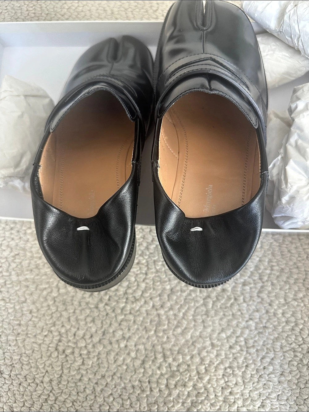 Maison Margiela Tabi Split-Toe Flats EU 36 Like New - Picture 2 of 8